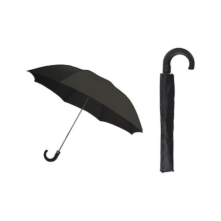 Rainbrella Rainbrella Black 42 in. D Umbrella 48134